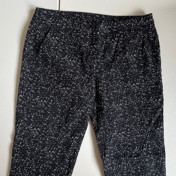 Twisty Parallel Universe Black pants with white flecks - Picture 3 of 8